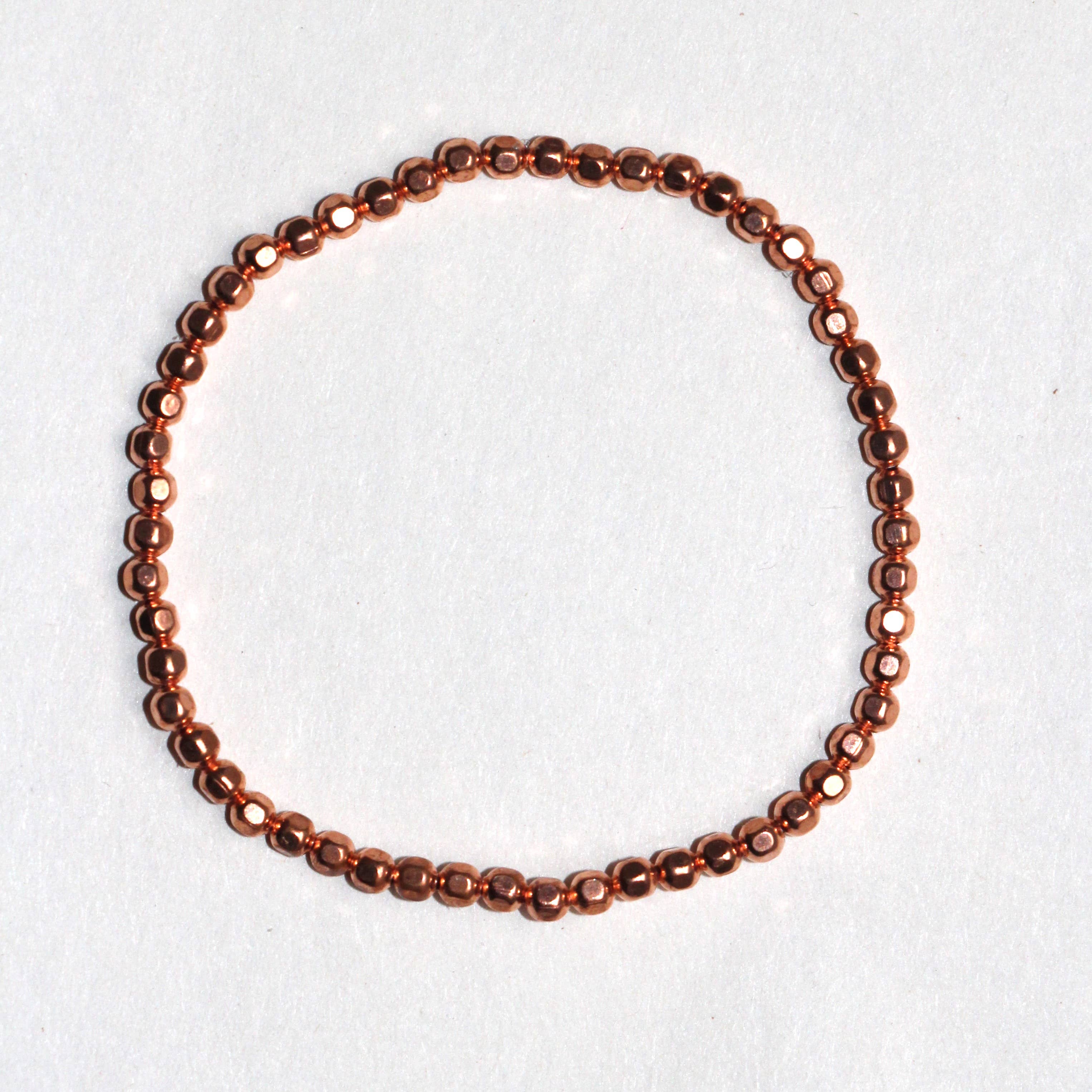 The Blue Yogi – wholesale Beaded bracelet – Genuine and solid Copper Bead Bracelet0