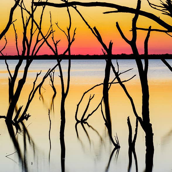 Texas Lake Solnedgange Kunsttryk TLS263 for engroshandel hos Breaking Rules Photography