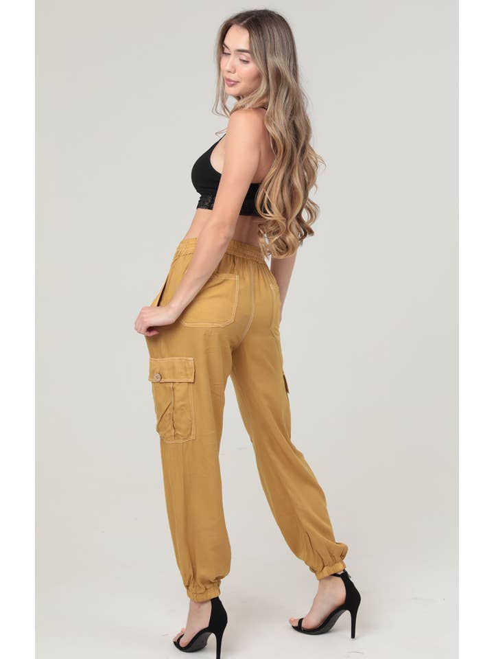 ANGIE - Wholesale Lounge Sweatpants/Joggers - Women's - 25R36-ASIS CARGO JOGGER PANTS17