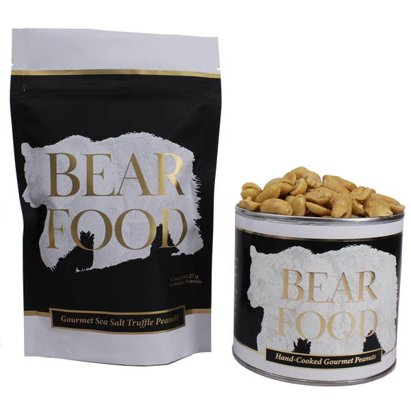Sea Salt Truffle Gourmet Peanuts for wholesale by Bear Food