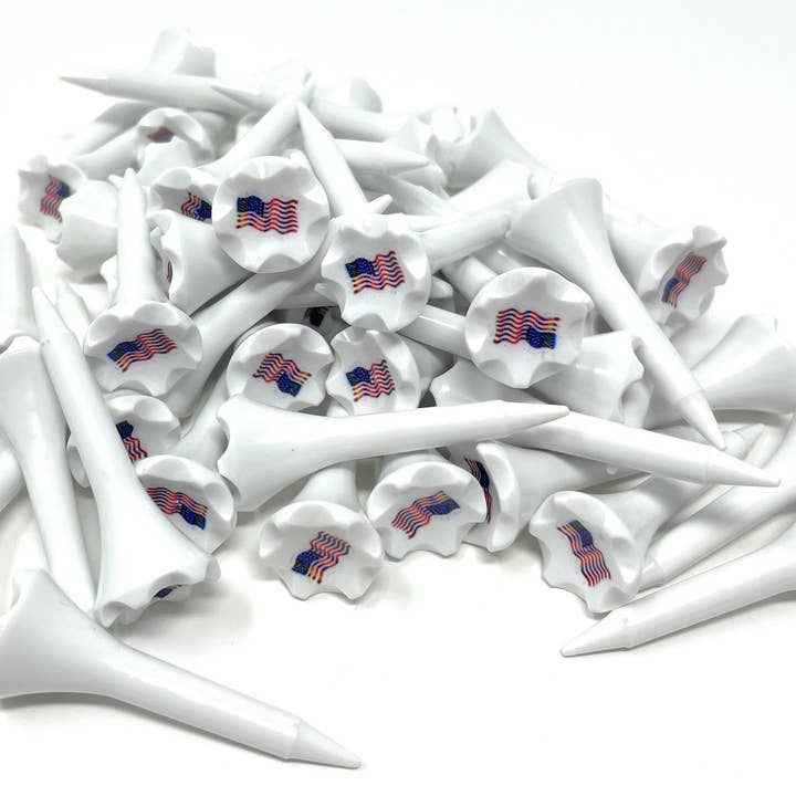 NorthPointe Golf - Wholesale Sports & Outdoor - USA American Flag Cup Imprinted Golf Tees5