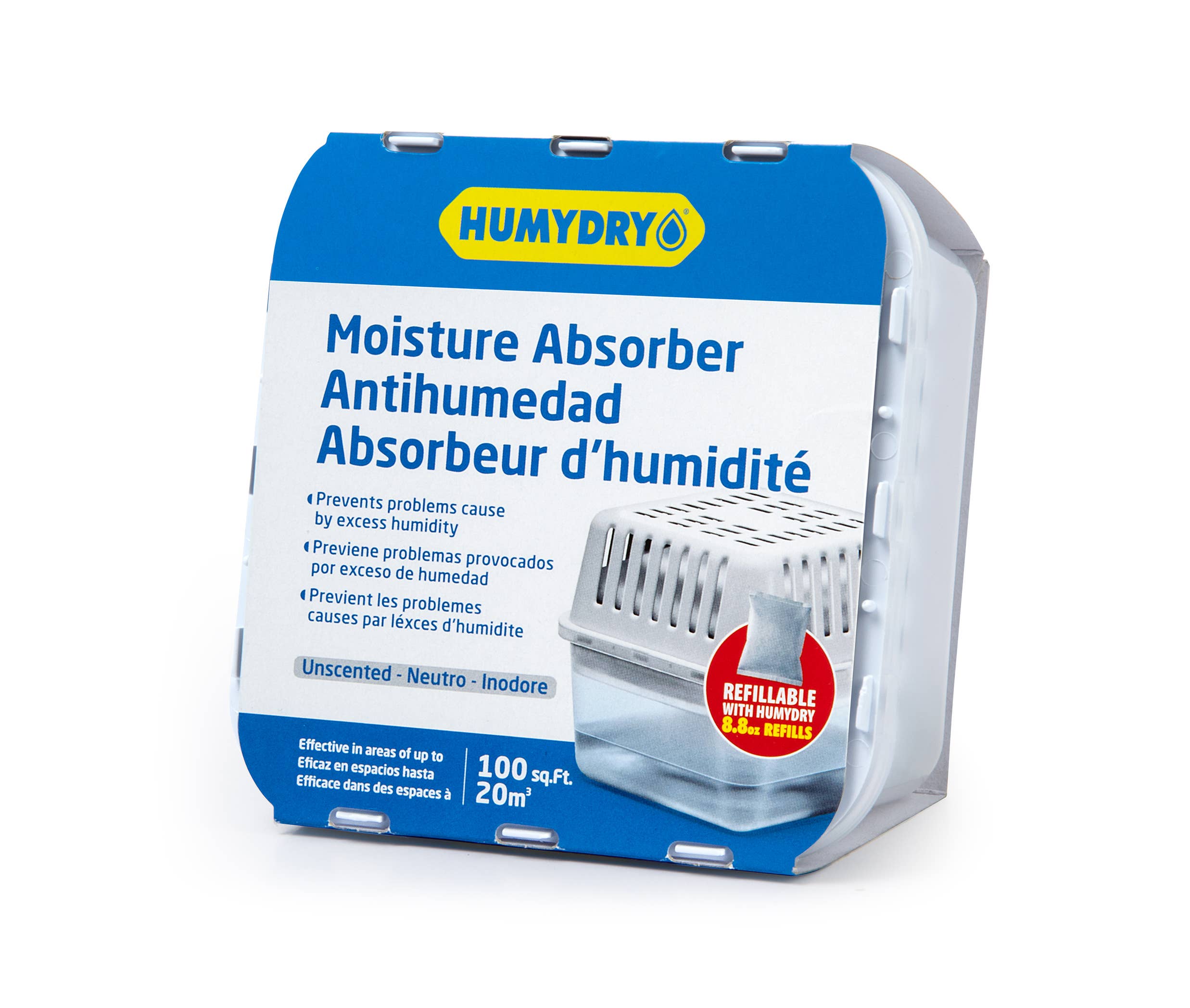 Wholesale HUMYDRY® Moisture Absorber Compact 8.8oz. (Dehumidifier) for your  store - Faire