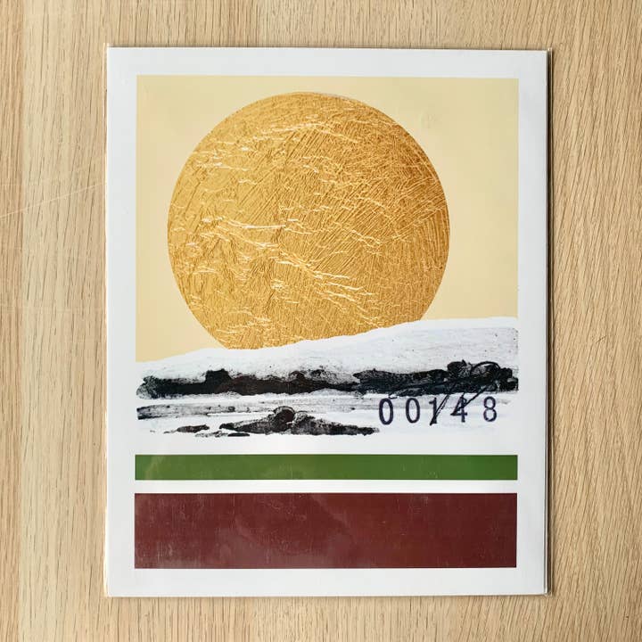 Midwestern Landscape Blocking Art Print (00148) for wholesale by Tasha Fay