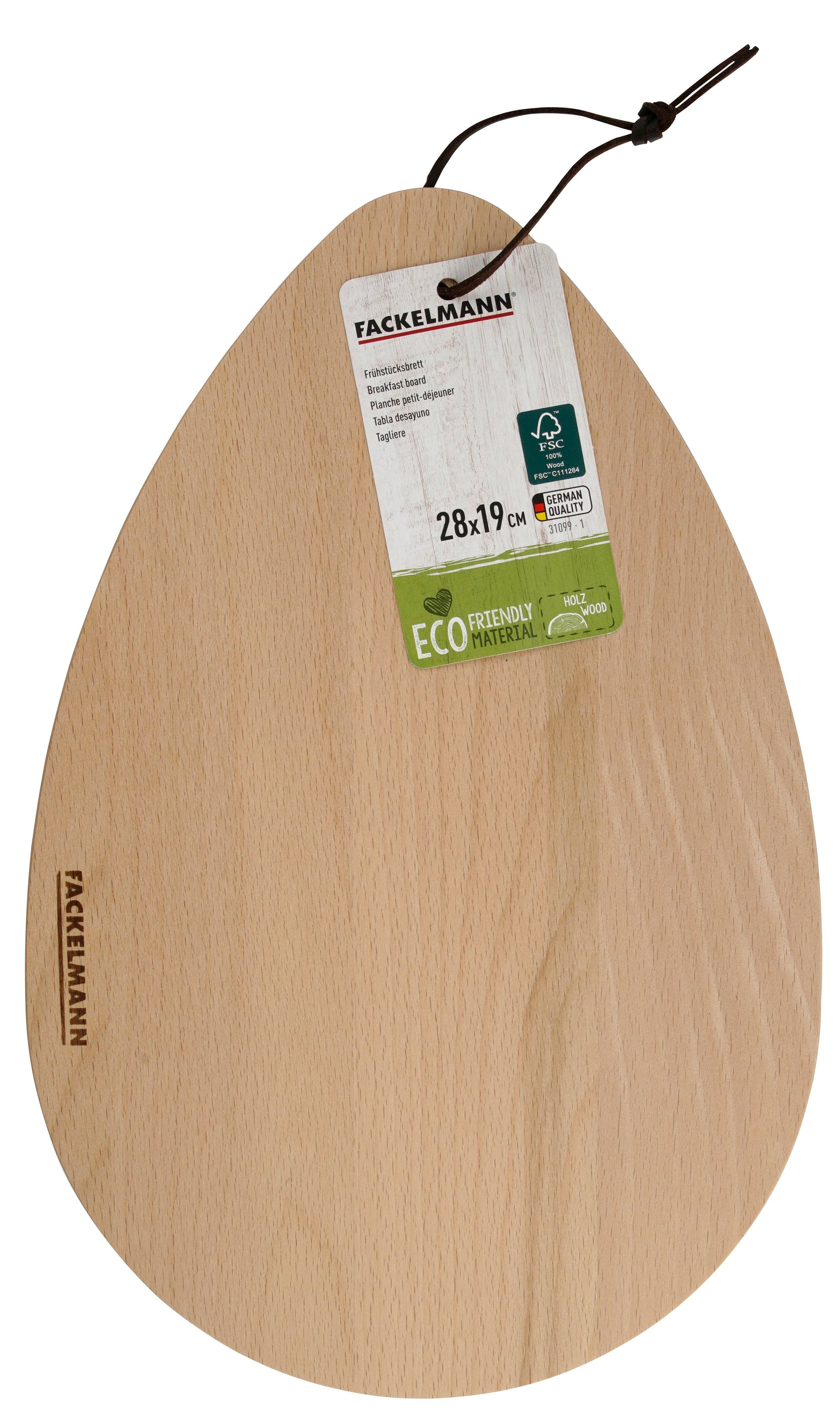 Fackelmann - Wholesale Cutting Board - FSC Fackelmann Eco Friendly Wooden Oval Chopping Board2