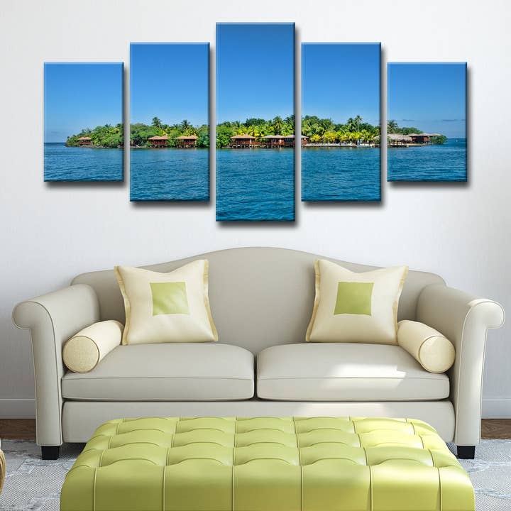 Ready2hangart▢ 'Azule' by Christopher Doherty Gallery - Set di tela avvolto per la vendita all'ingrosso da parte di Ready2hangart, Inc.