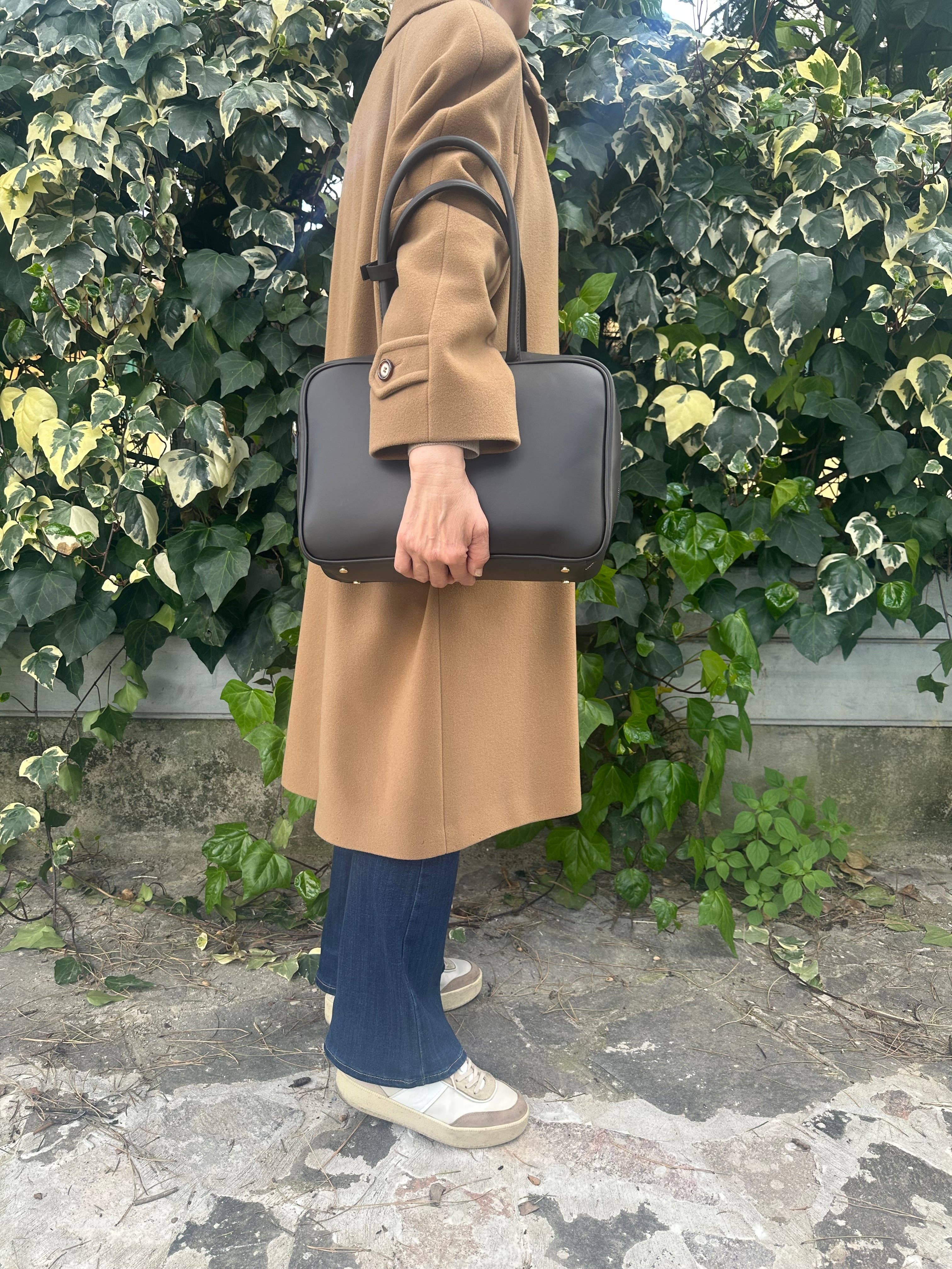 Zhade - Wholesale Top Handle Bag - Women's - CLARA BIG - Genuine smooth leather3