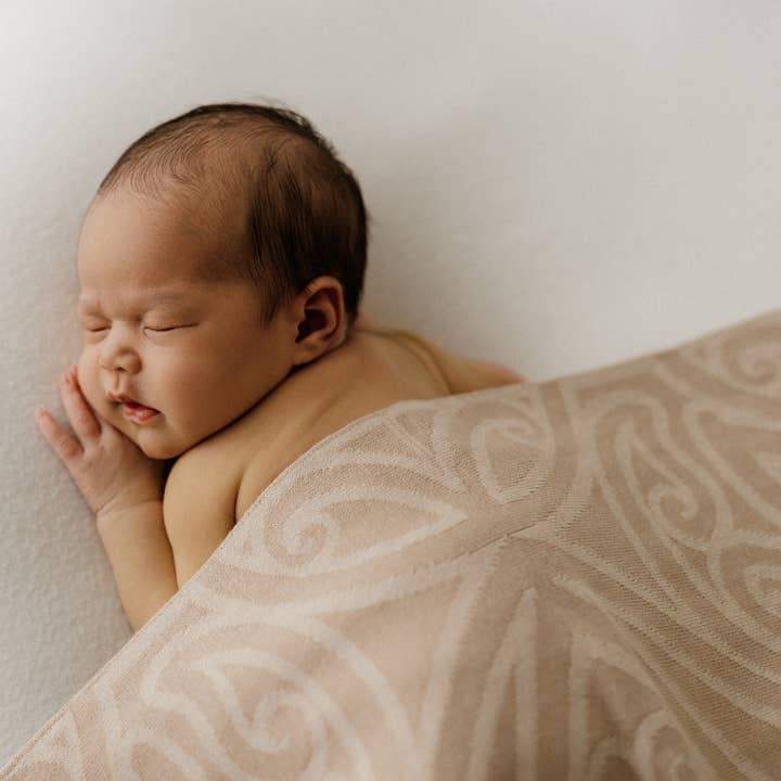BO & KO - Wholesale Bedding blanket – Kids & Baby - Mohimohi Woven Pēpi Blanket | Onepū13