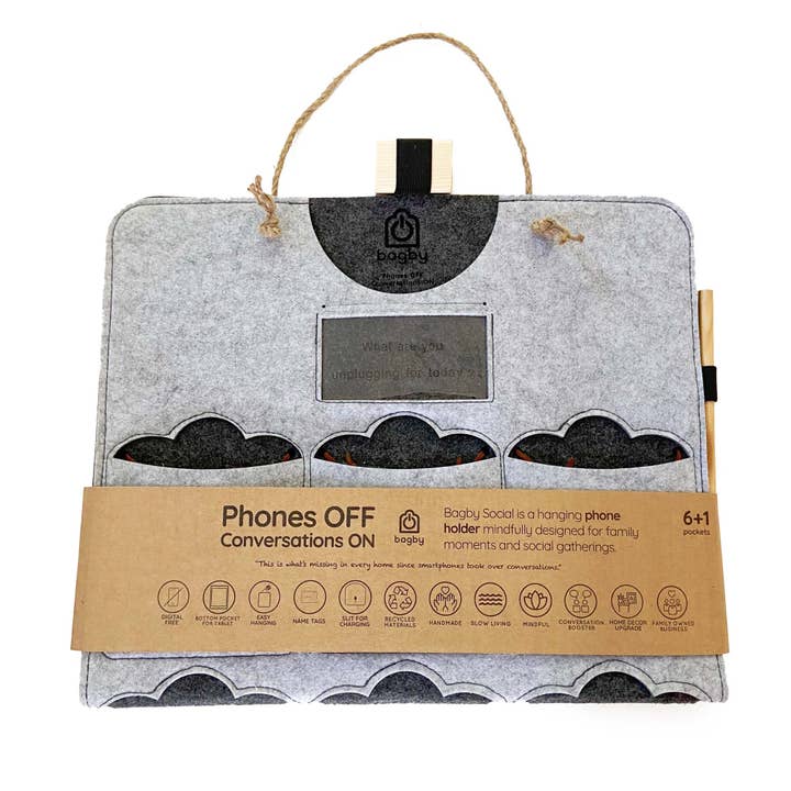 Bagby - Wholesale Phone/Tablet Stand - Bagby Family Screentime Phone / Tablet Set (6+1 Pockets)6