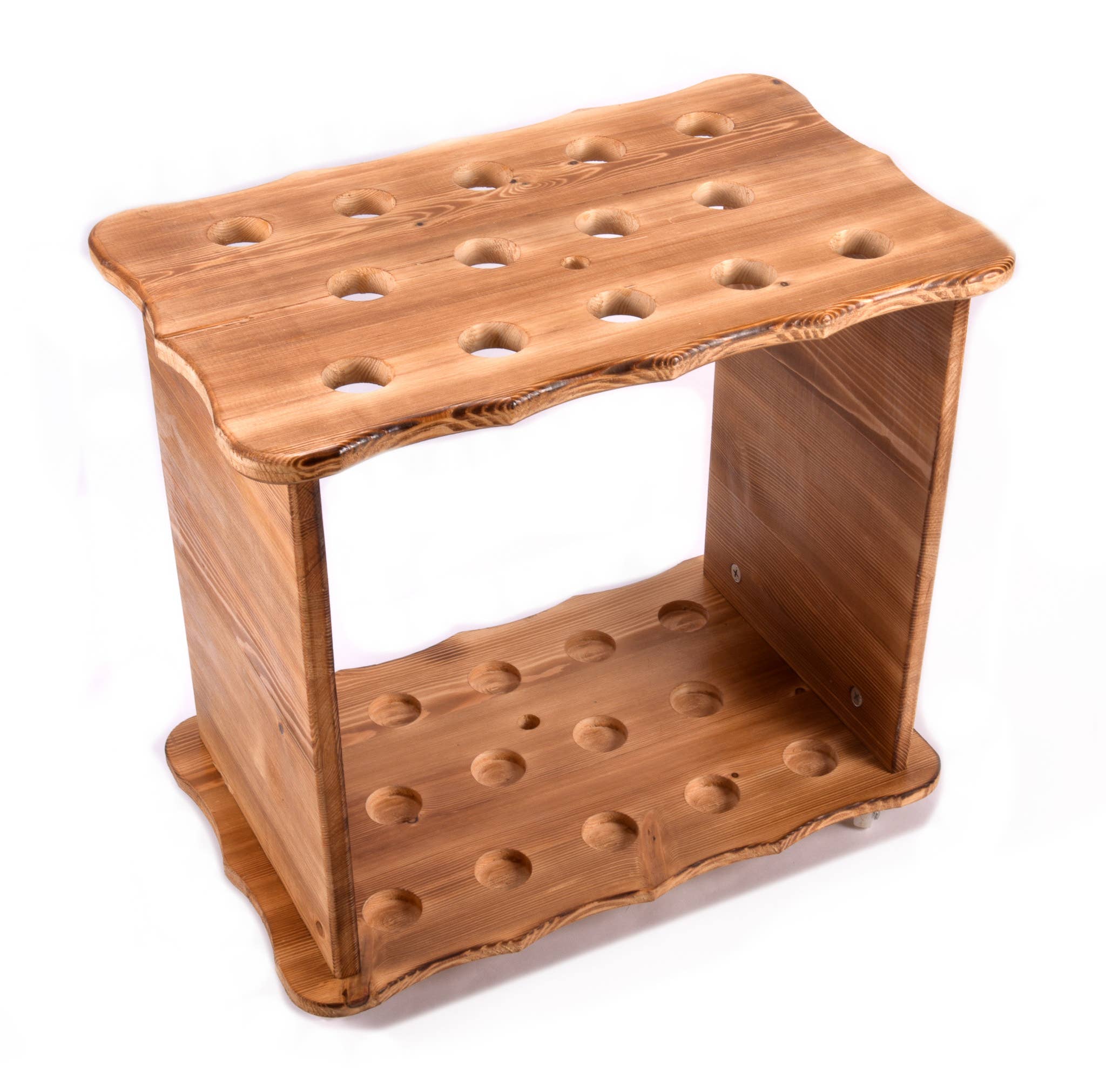 Pawnee Bill’s - Wholesale Retailer Display Stand/Case - Wooden Cane & Walking Stick Roller Display