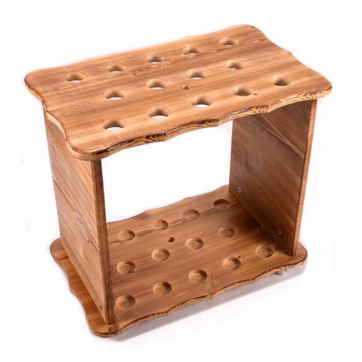 Wooden Cane & Walking Stick Roller Display for wholesale by Pawnee Bill’s