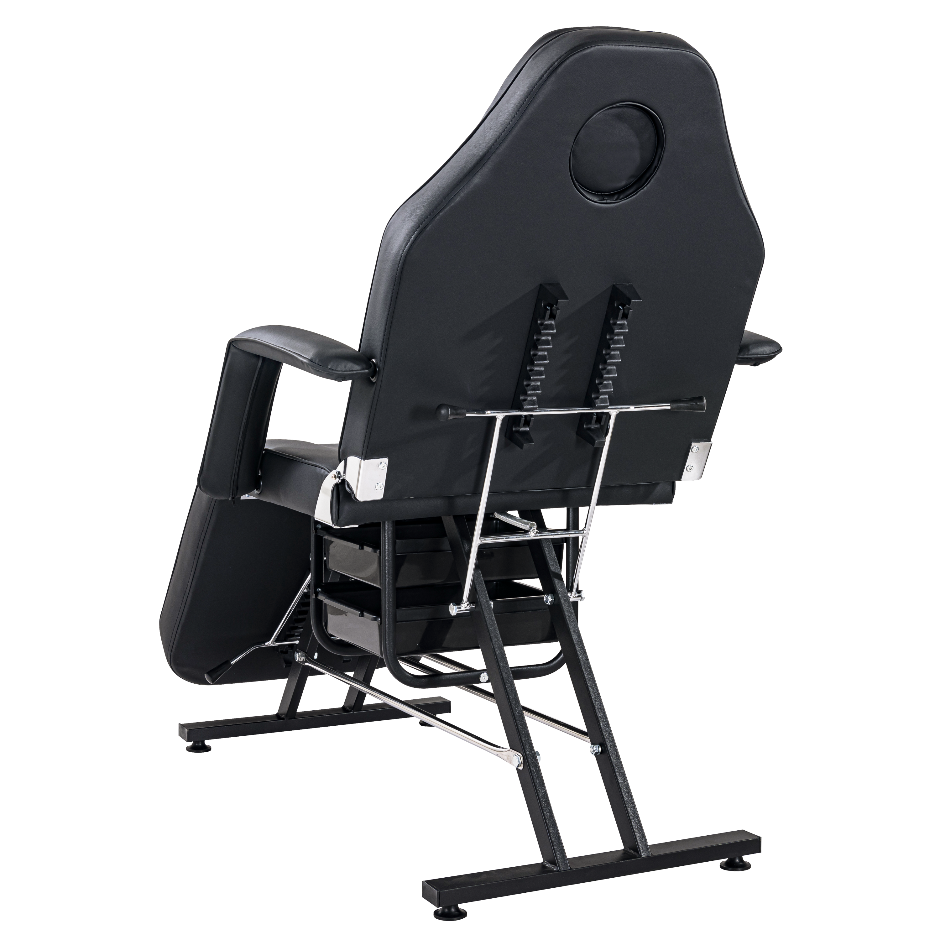 39F Inc. - Wholesale Chair - 3‑Section Massage & Tattoo Chair with Hydraulic Stool8