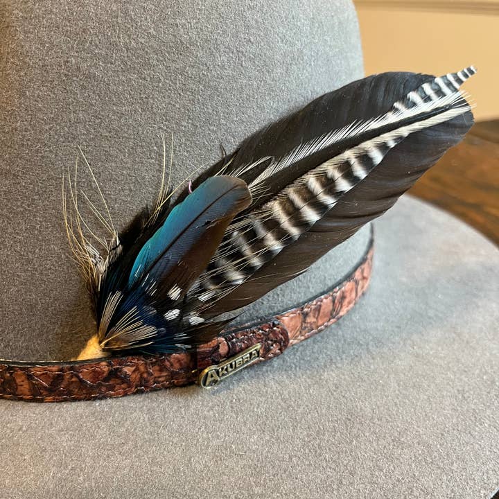 Pretty Fly Designs - Wholesale Hat Accessory - Men's - One of a Kind Feather Hat Bundles