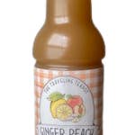 The Traveling Teapot - Vente Mélange/sirop pour cocktails - Concentré de limonade et pêche au gingembre, mélangeur à cocktail1