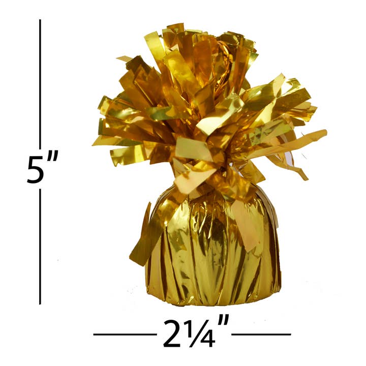 Balloon Weight - Gold for wholesale on Faire1