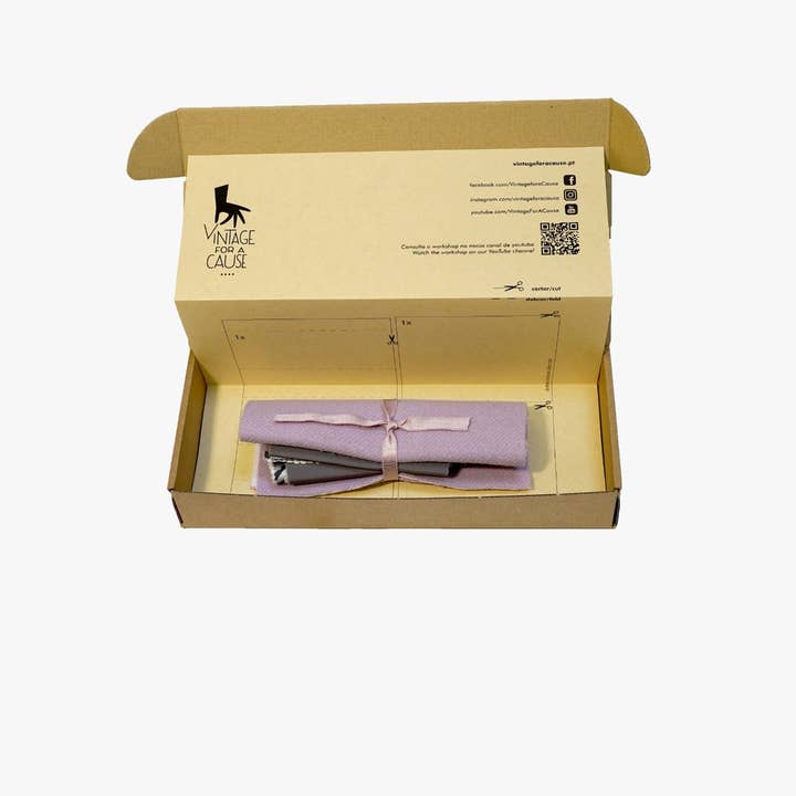 Vintage For A Cause - Wholesale DIY Craft Kit - D.I.Y. Upcycling training KIT9