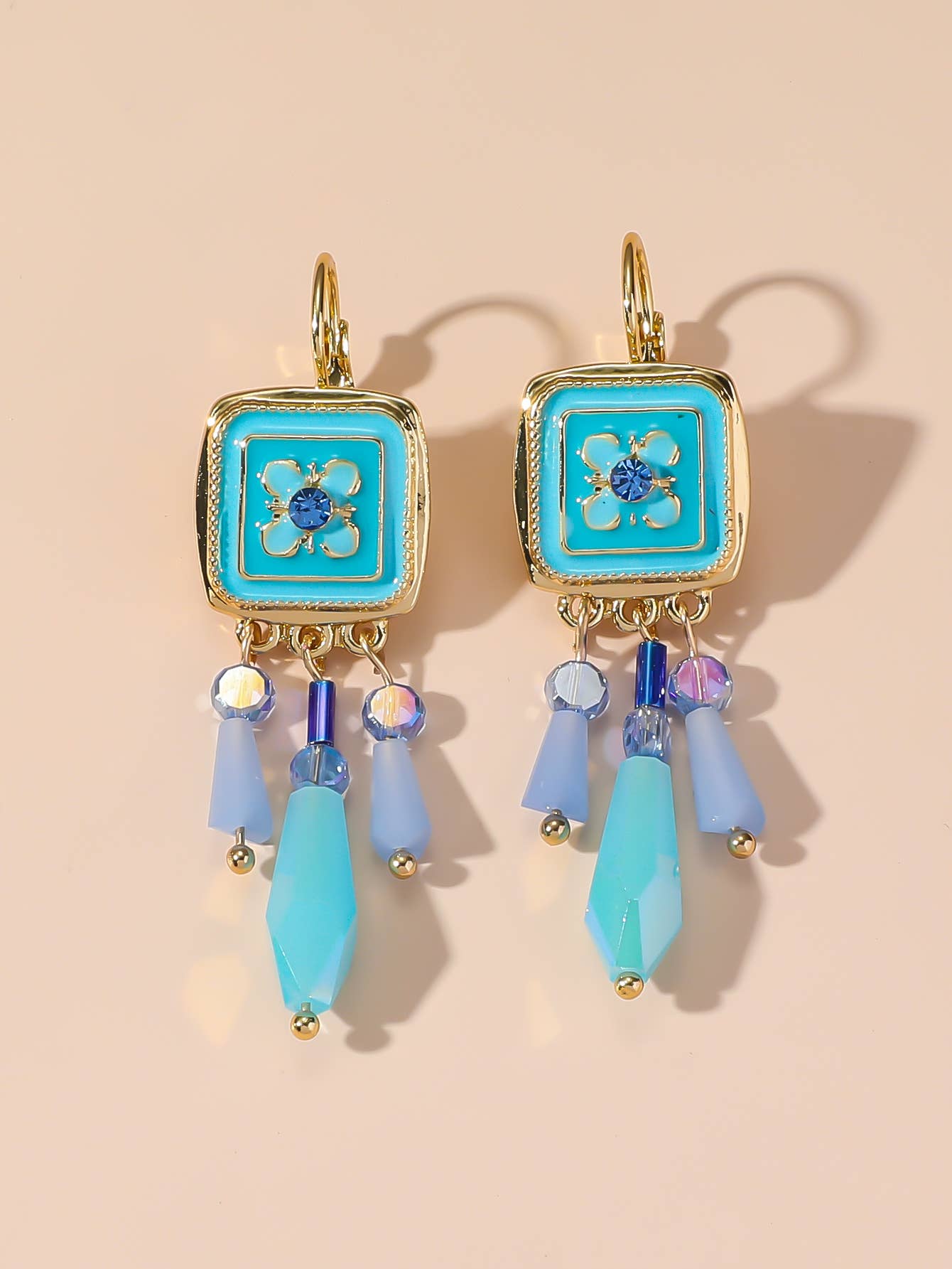 Blossom bijoux - Wholesale Dangle Earrings - Sleeper earrings 24PEBOL0430