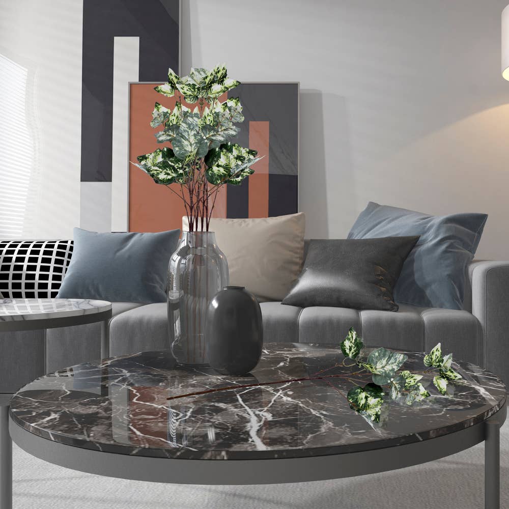 Vickerman 24" Green Variegated Ivy Spray 6 Pack for wholesale on Faire1