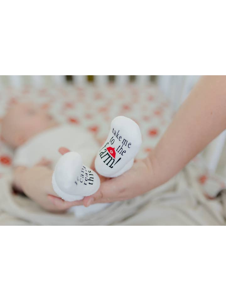 Dorothy’s Reason - Wholesale Socks - Baby - Take Me to the Farm Baby Socks | Farming Items | Boy Items2