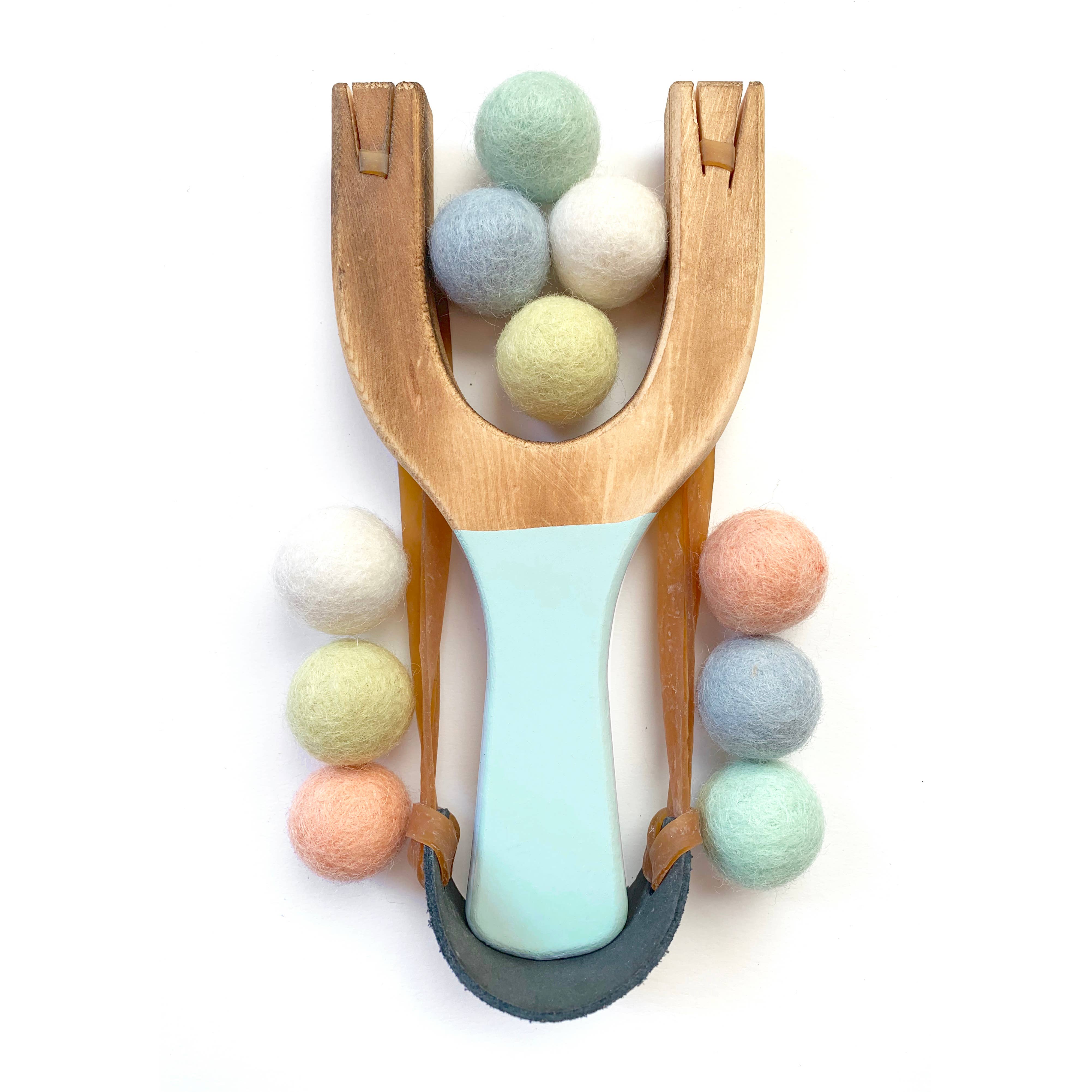 Little Lark - Wholesale Slingshot - Kids - Wooden Toy Slingshot in Pastel Colors2