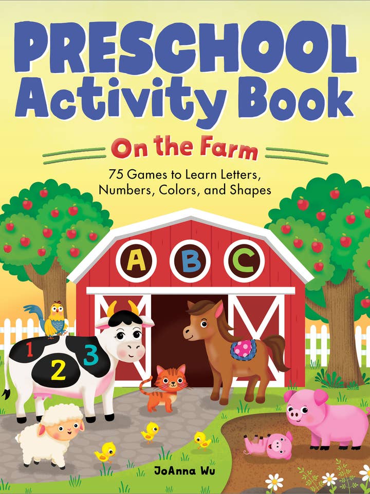 Preschool Activity Book On The Farm for wholesale by Sourcebooks