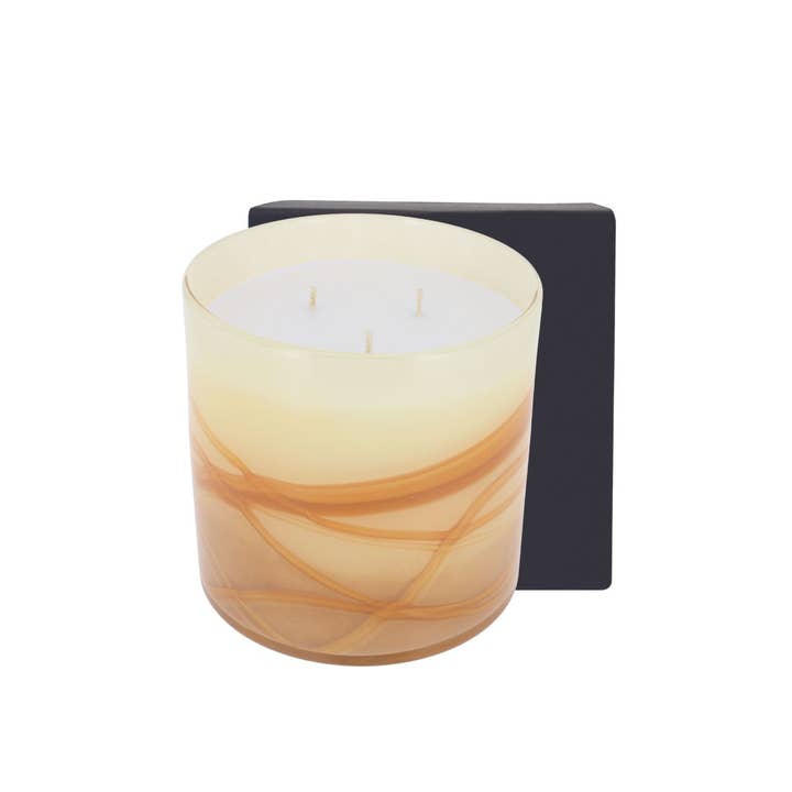 Les Lumières du Temps - Wholesale Jar/Filled Candle - Opaline Collection - Orange Blossom