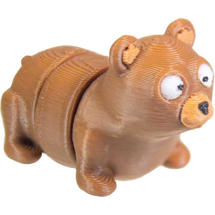3D Printed Fidget Spirit Animal - Bear (Each) for wholesale by Kheops International