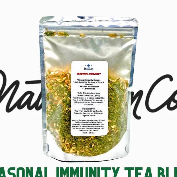 SEASONAL IMMUNITY TEA BLEND for wholesale by Native Sun Companies LLC