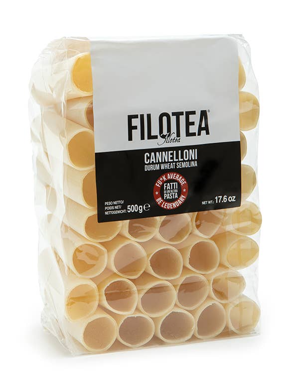 Filotea • Cannelloni Durum Wheat Semolina Pasta 500g for wholesale by Filotea
