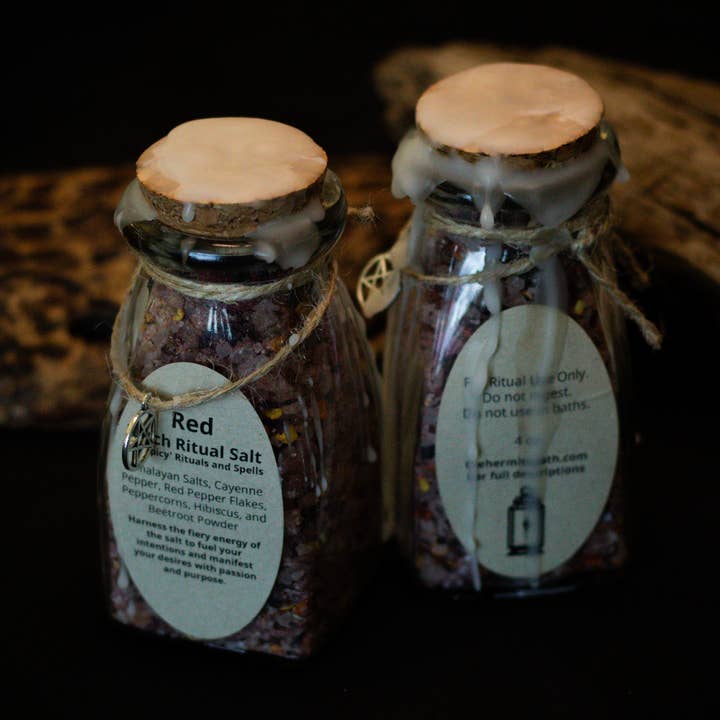 Red Ritual Salt for wholesale by The Hermit's Path
