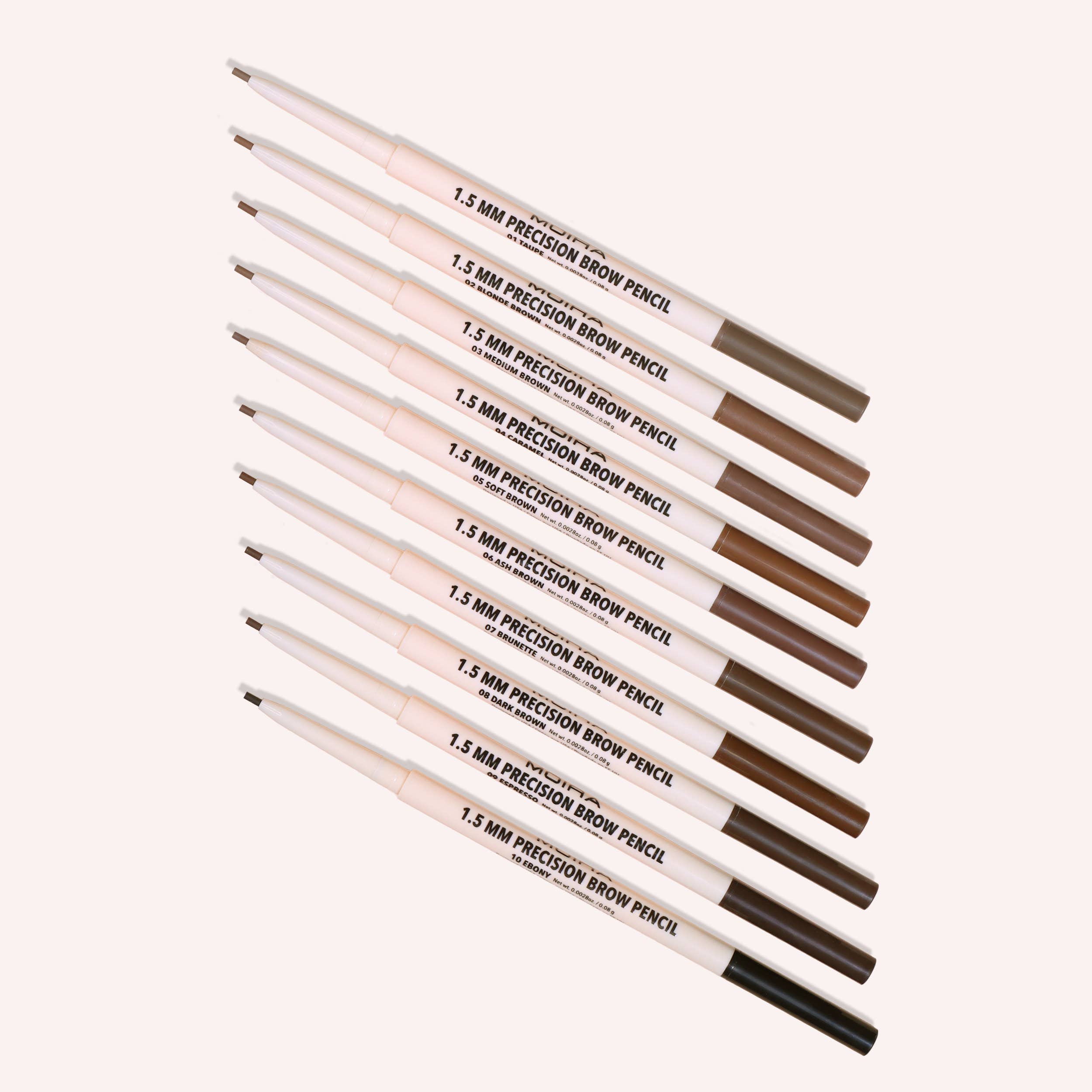 Moira Cosmetics - Wholesale Eyebrow Pencil/Filler - Precision Brow Pencil (002, Blonde Brown)4