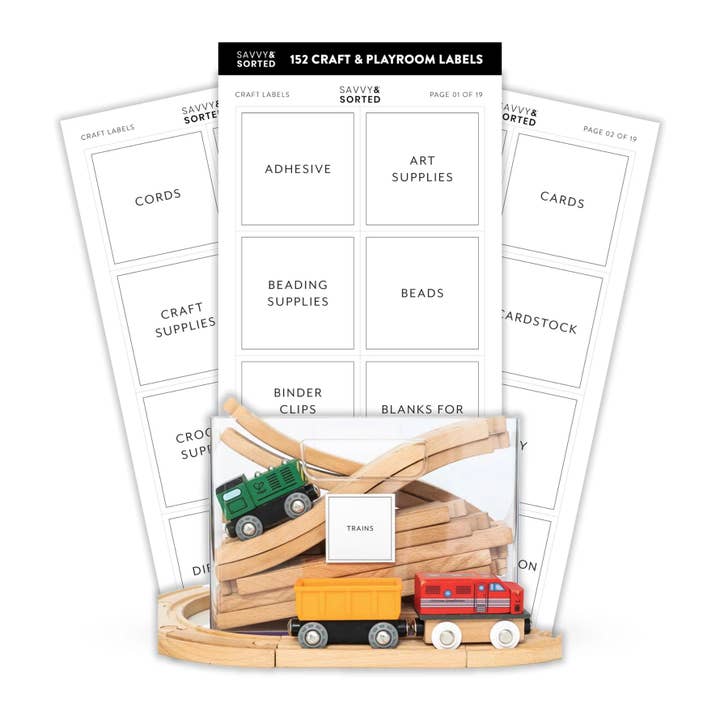 Savvy & Sorted – wholesale Food/beverage label – Organizing Labels for Storage Bins
