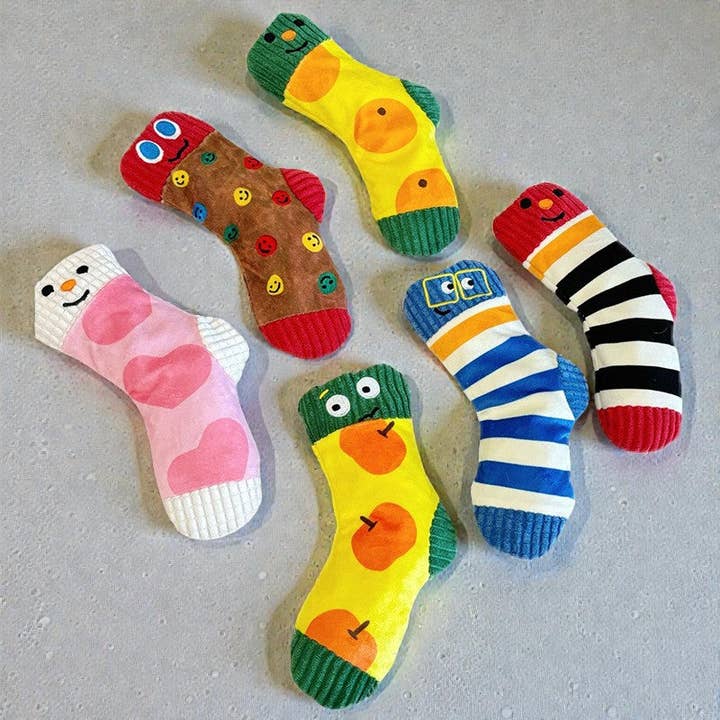 Plush Snuffle Sock Toy with Squeaker for Dogs for wholesale by SnowBall (We Cover Import Duty to USA)