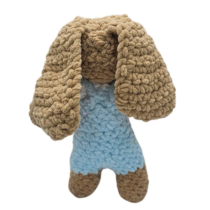 The Wonky Woolins – Großhandel Kuschel-/Plüschtier – Kind & Baby – Albert der handgemachte Hase1