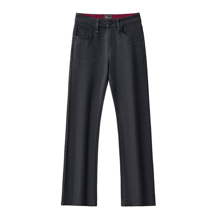 Shadow Coated Denim-BLACK for wholesale by BAROCCO