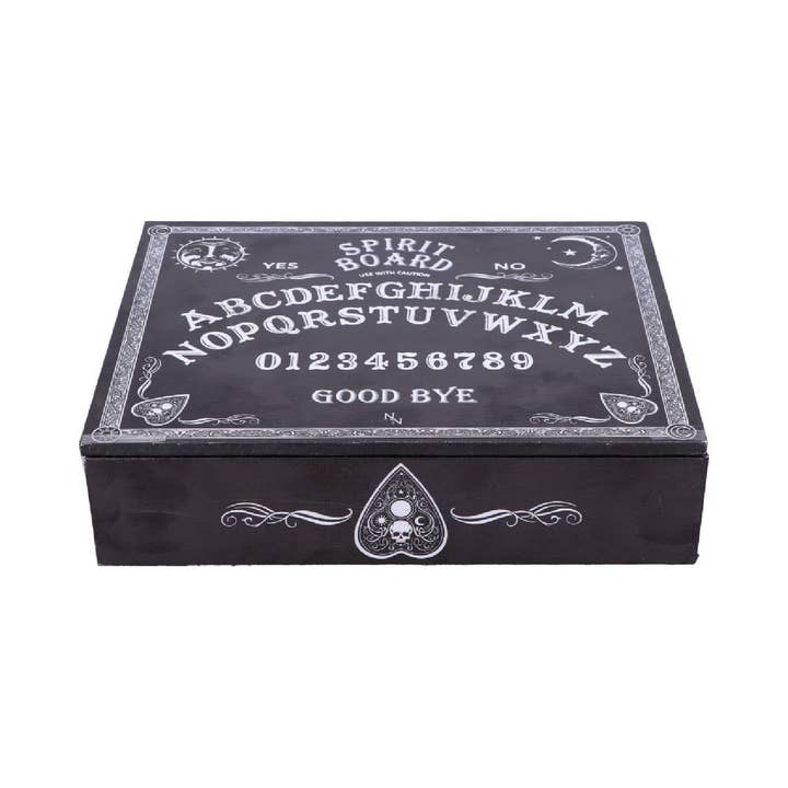 Jactal – Organizador/caixa de joias por atacado – Nemesis Now Spirit Boa Caixa de Jóias Preto & Branco