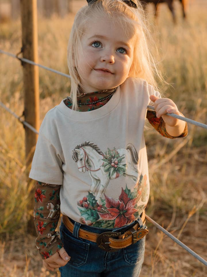 Sterling Kreek - Wholesale Screen Printed T-Shirt - Kids - Mini Rockin' Around the Ranch Tee5