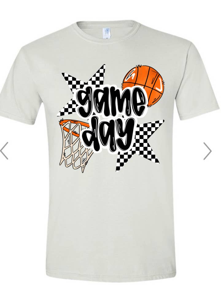 HG Press Co - Wholesale T-Shirt (Graphic) - Unisex - Basketball Gameday Graphic Tee0