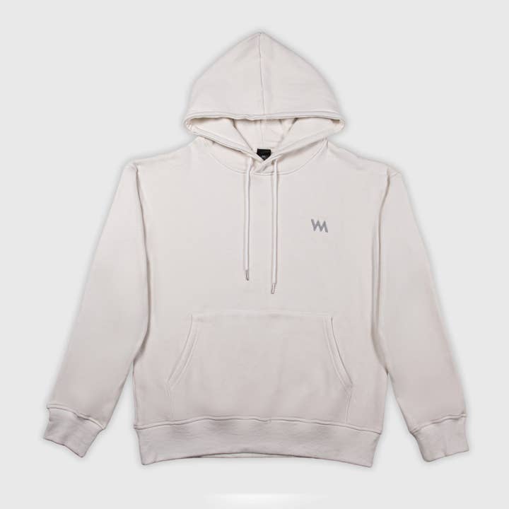 HOODIE (UNISEX) - WHITE CREAM for wholesale by Wdmrck Exclusive Inc