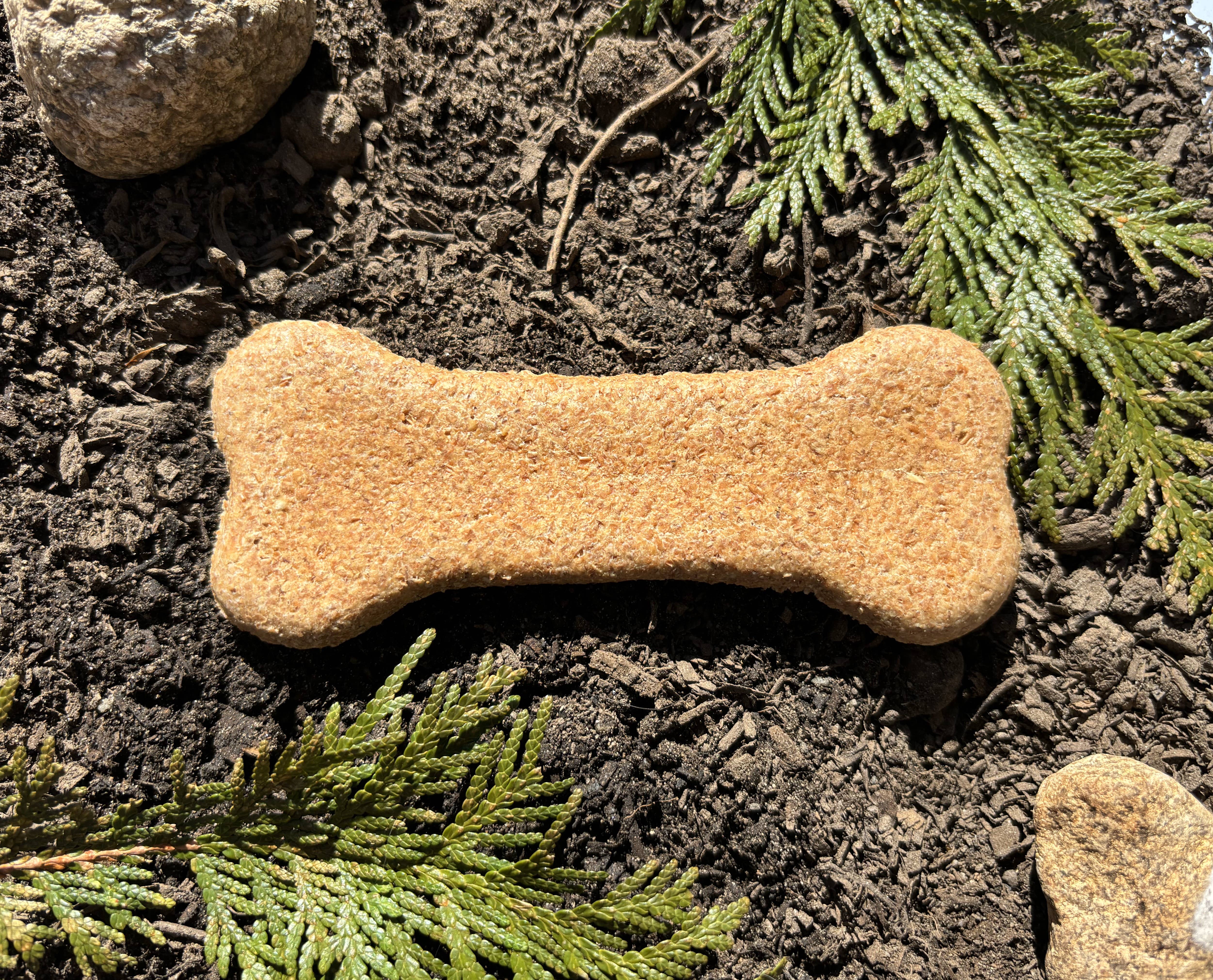 North Woods Animal Treats and Gifts - Wholesale Pet Treats - Dog - Display Crate of 24 Cookies - Bacon and Egg Bone3