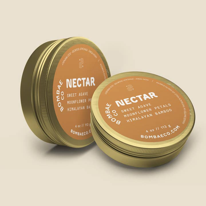 NECTAR - Travel Tin Candle for wholesale by Bombae + Co | Candles - Tallow - Perfumes