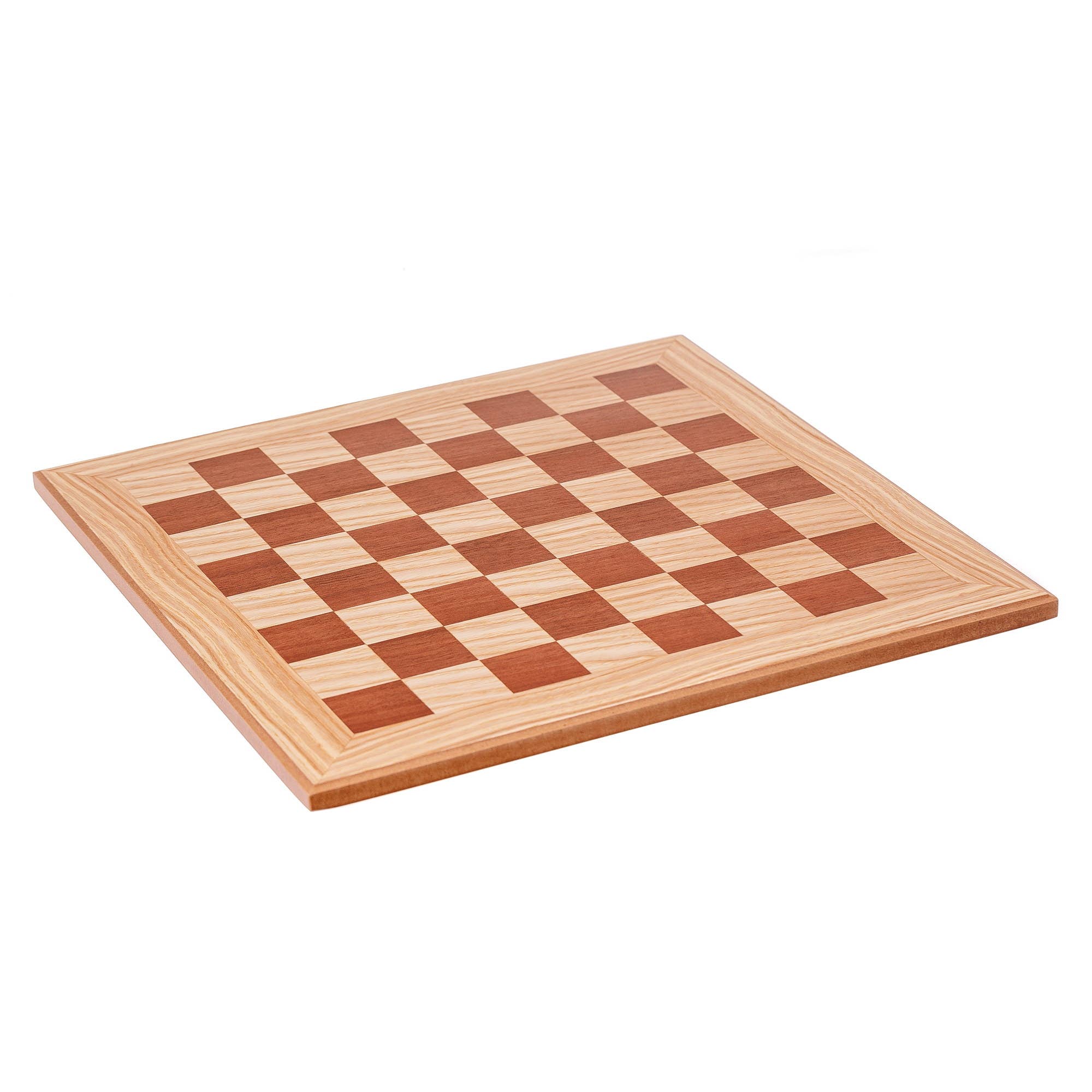 ARTIA LTD - Wholesale Board Game - Olive Wood Chess, Brown Squares & Metal Chess Pieces Roman3