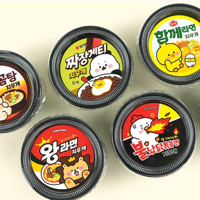 K-Wonderland – Großhandel Radiergummis – Cup Ramen Radiergummi-Set 6 Designs Sammelbar6