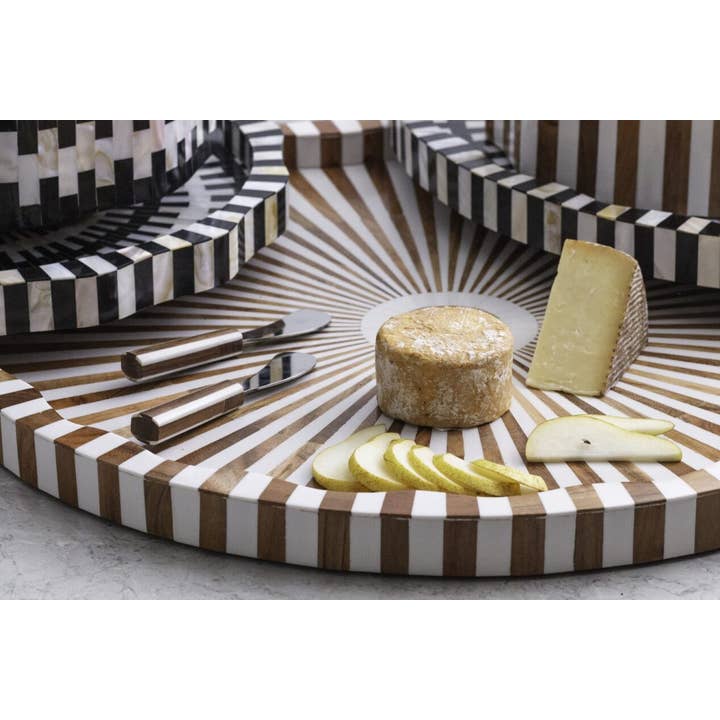 Be Home US - Wholesale Decorative Tray - Lyra Inlay Tray, Large2