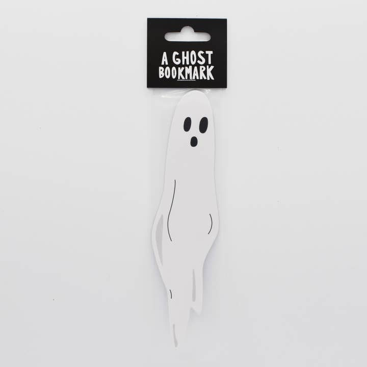 Humdrum Paper - Wholesale Bookmark - A Ghost Bookmark (it's die cut!)
