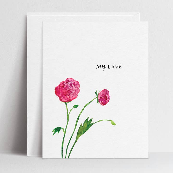 My love - Greeting Cards for wholesale by Paperfinger
