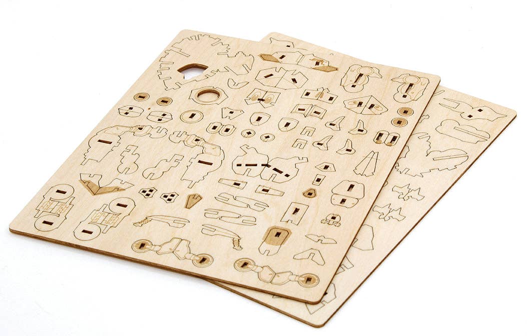 Insight Editions - #1 Pop Culture Publisher - Wholesale DIY Craft Kit - IncrediBuilds: Overwatch: D.Va's MEKA 3D Wood Model and Poster1