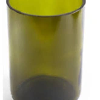 WAS A BOTTLE - Wholesale Drinking Glass/Cup - Olive Tumblers Made from Wine bottles4