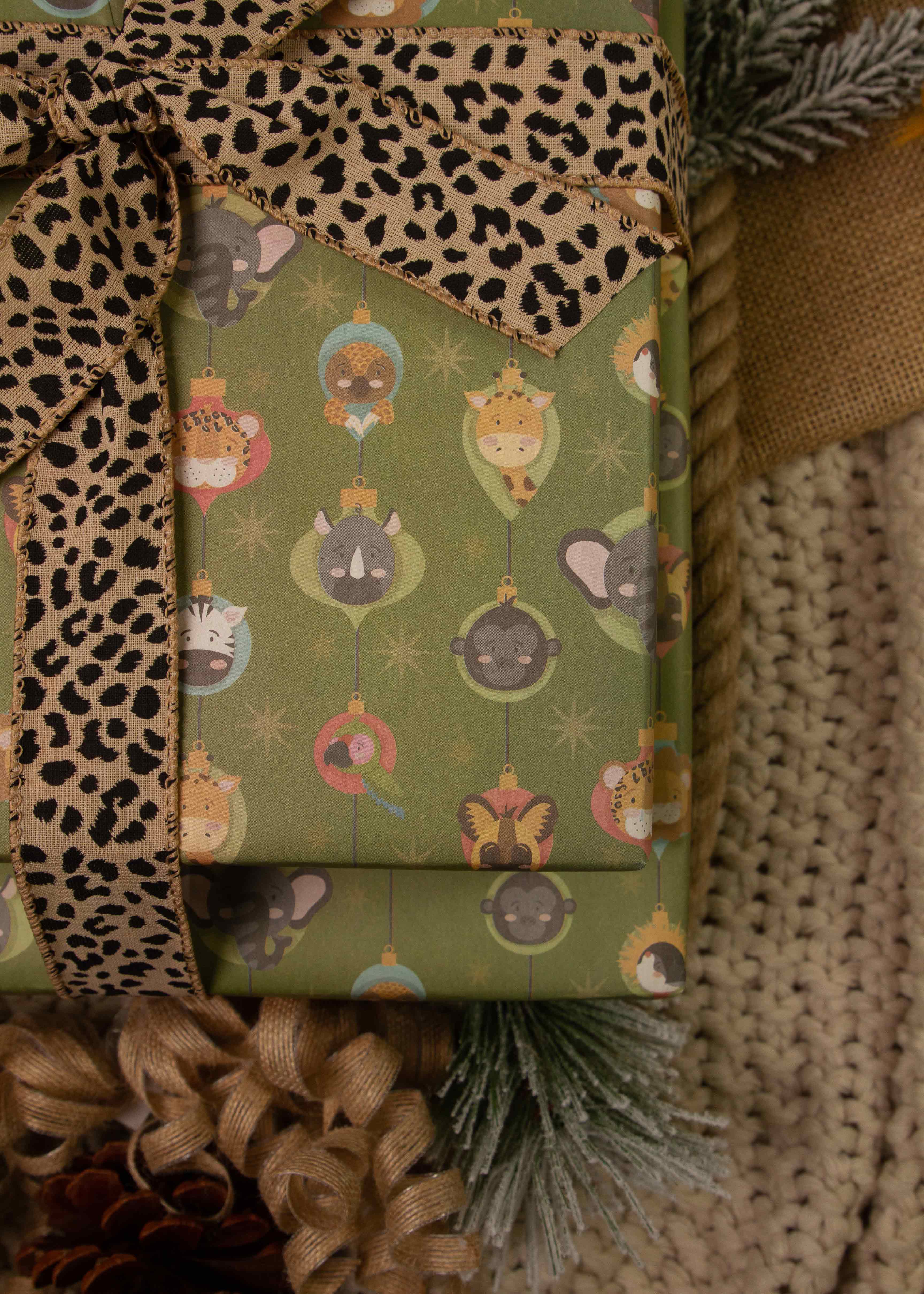 Giftiply - Wholesale Flat Wrap - Conservation Decorations - Charity Eco-Friendly Wrapping2