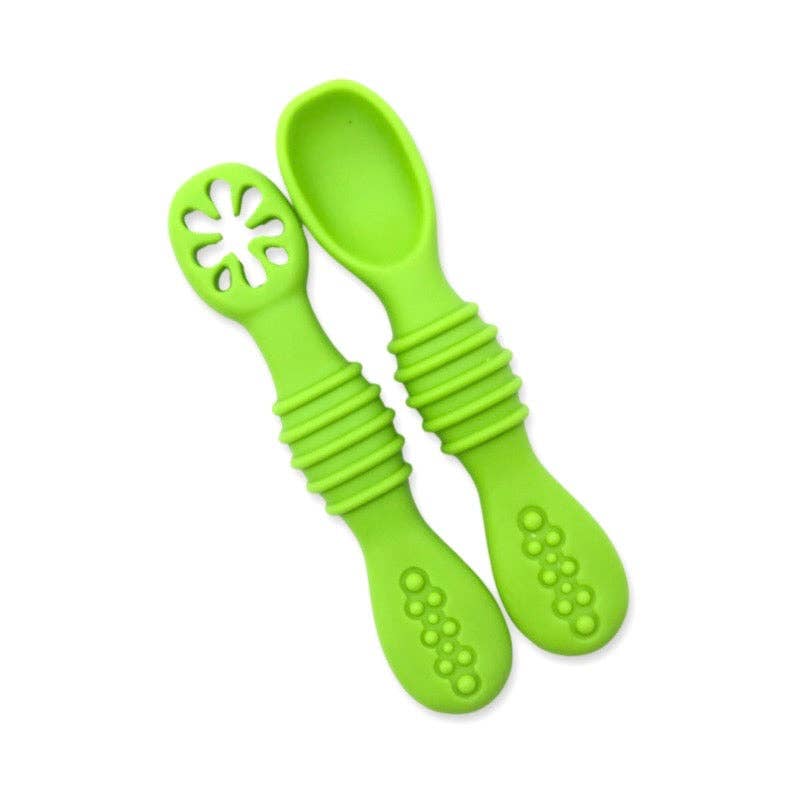 HeyPeacock - Vente Set de couverts – enfant et bébé - Ensemble d'ustensiles en silicone HeyPeacock3