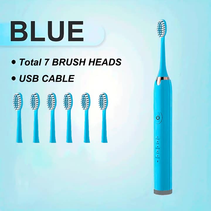 Shop Celino - Wholesale Mouthwash - 5-in-1 Rechargeable USB Electric Toothbrush with Smart Timer11